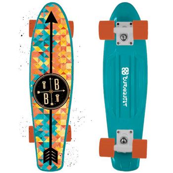 Skate Multilaser Mini Cruiser Bob Burnquist ES093 Azul