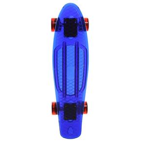 Skate 22" Skv0003 Azul Transparente