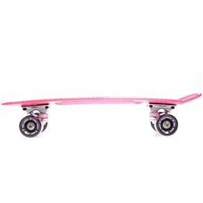 Skate 22" Skv0013 Rosa Transparente
