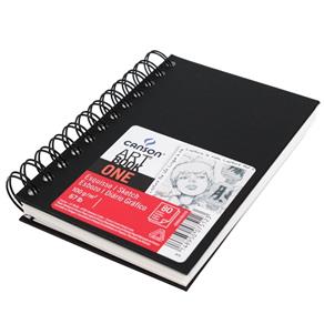 Sketchbook - Bloco Canson One - com Espiral 100g/m² A4 (21,6cm X 27,9cm)