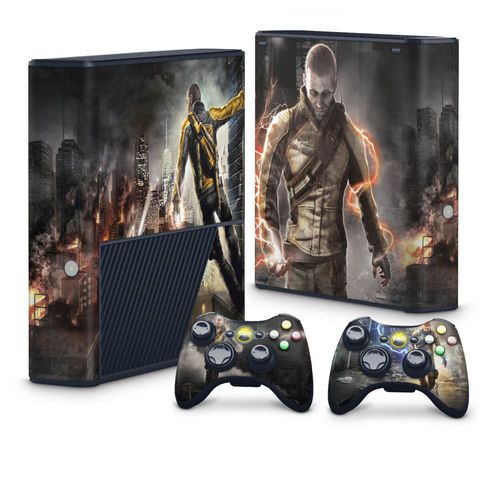 Skin Adesivo para Xbox 360 Super Slim - Modelo 063