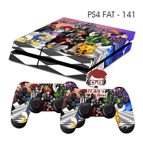 Skin PS4 Fat Kingdom Hearts 3