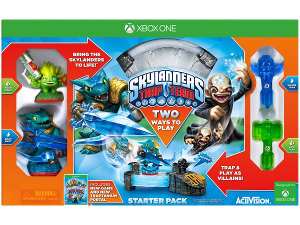 Skylanders Starter Pack Trap Team - para Xbox One Activision 2 Personagens