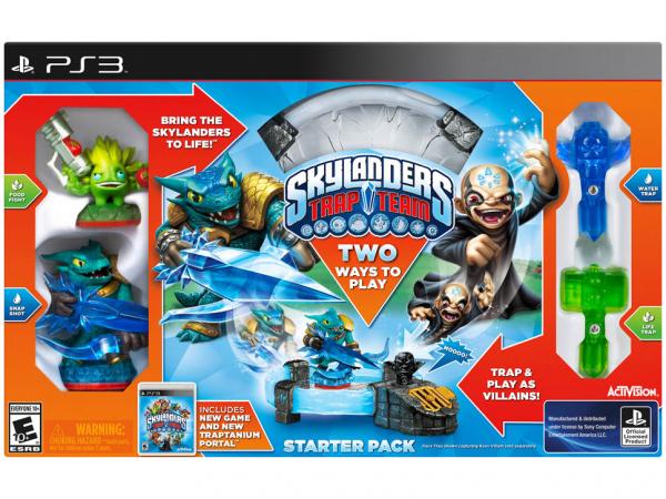 Skylanders Trap Team Starter Pack - para PS3 Activision 2 Unidades