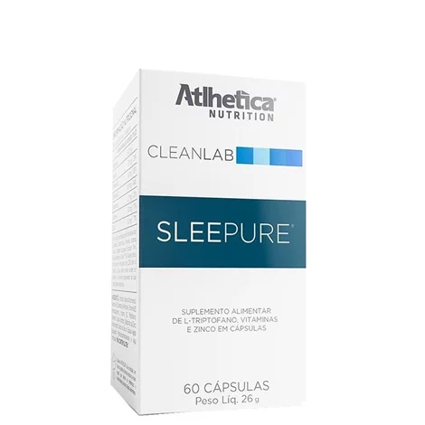 Sleepure 60 Cápsulas Atlhetica Nutrition