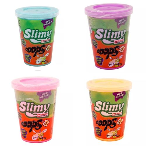Slime Kit 4 Unidades Slimy Efeito Metálico Sortidos - Toyng