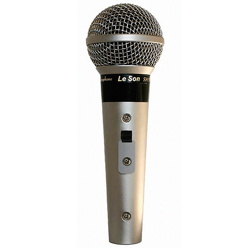 SM 58 P4 S - Microfone com Fio de Mão Profissional SM-58P4S - Le Son
