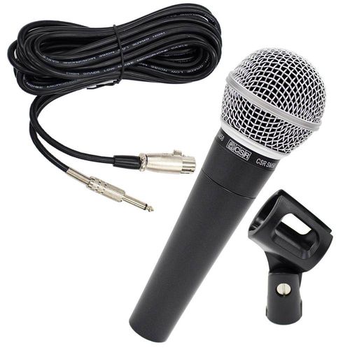 Sm58 - Microfone C/ Fio de Mão Sm 58 - Csr