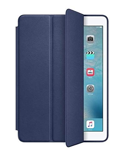 Smart Case Premium Ipad Air 2 A1568 A1567 A1566 Apple Sensor Sleep Azul Marinho