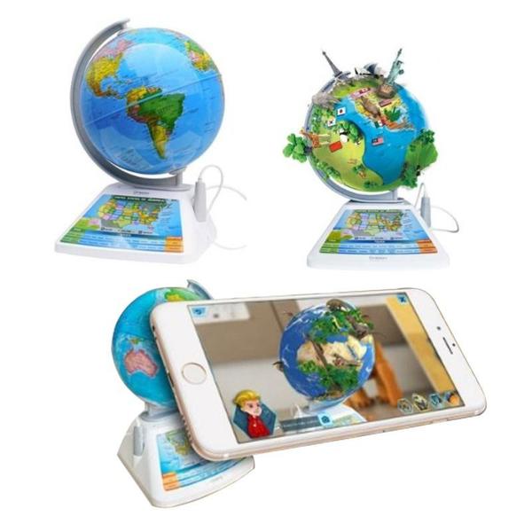 Smart Globe Discovery AR com Caneta Interativa e APP - Fun