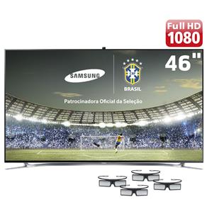 Tudo sobre 'Smart Interaction TV 3D 46" Slim LED Full HD Samsung 46F8000 com Câmera, Reconhecimento Facial, Voz e Movimentos, Quad Core, Wi-Fi e 4 Óculos 3D'