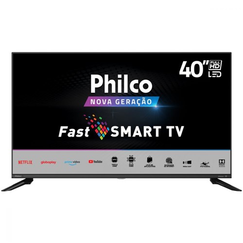 Smart Tv 40" Ptv40g60snbl LED Philco Bivolt