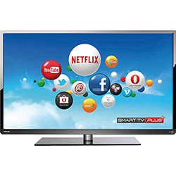 Smart TV 40" Semp Toshiba DL 40L5400 FULL HD Wi-Fi 3 HDMI 2 USB 60 HZ