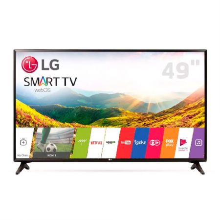Smart TV 49" Full HD LG, Preta, 49LJ551C, Wi-Fi, USB