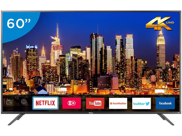 Smart TV 4K LED 60” Philco PTV60F90DSWN - Wi-Fi 3 HDMI 2 USB