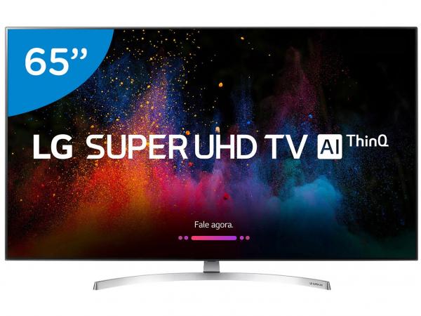 Smart TV 4K LED 65” LG 65SK8500PSA Wi-Fi HDR - Inteligência Artificial Conversor Digital 4 HDMI