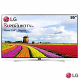 Smart TV 4K LG LED 86" com HDR Ativo com Dolby Vision, Smart TV WebOS 3.5, Controle Smart Magic e Wi-Fi - 86SJ9570