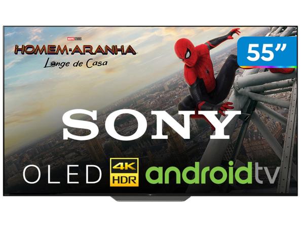 Tudo sobre 'Smart TV 4K OLED 55” Sony XBR-55A8F Android - Wi-Fi Conversor Digital 4 HDMI 3 USB'