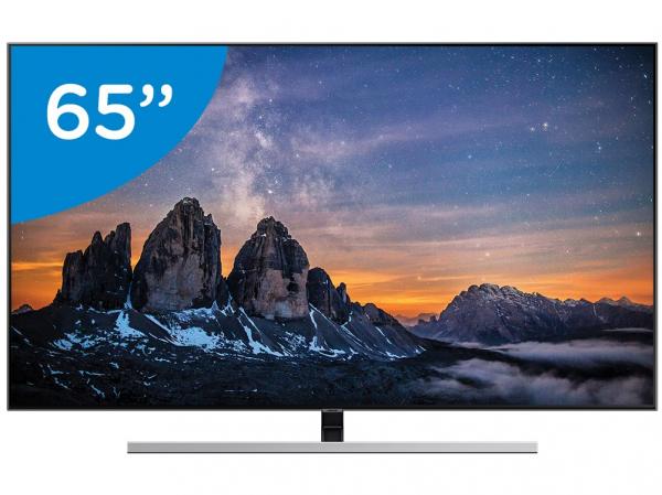 Smart TV 4K QLED 65” Samsung QN65Q80RAG Wi-Fi - HDR Conversor Digital 4 HDMI 3 USB