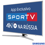 Smart TV 4K Samsung LED 55 com Smart Tizen e Wi-Fi - UN55MU6400GXZD