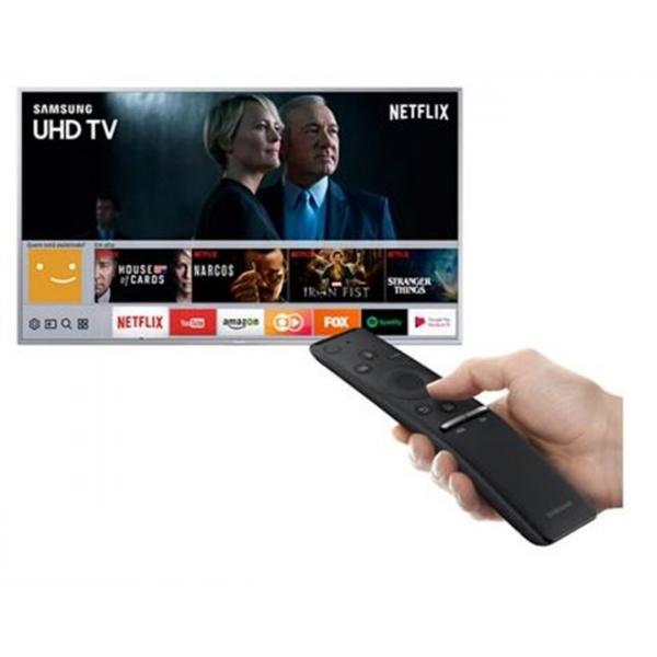 Smart TV 4K Samsung LED 55” com Smart Tizen e Wi-Fi - UN55MU6400GXZD