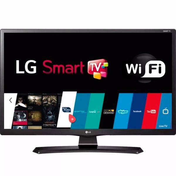 Tudo sobre 'Smart TV 23,6" LG HD, 24MT49S'