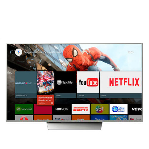 Smart Tv 85 Sony Led 4k - Xbr-85x850d (android Tv, Wifi, Hdr, 4 Hdmi)