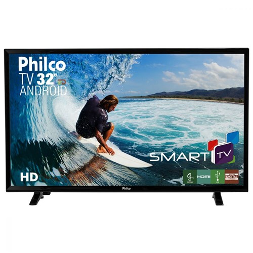 Smart TV Android 32” Philco Bivolt PH32E20DSGWA