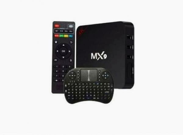 Smart Tv Box Mx9 Pro 4 K Android 9.0 32GB Rom 3GB Ram + Mini Teclado - Ottobox