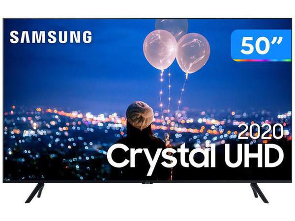 Smart TV Crystal UHD 4K LED 50” Samsung - UN50TU8000GXZD