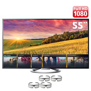 Smart TV 3D LED 55” Full HD Sony KDL-55W805A com Wi-Fi, Motionflow 480Hz e Entradas HDMI e USB