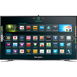 Smart TV 3D LED 55" Samsung 55F9000 ULTRA HD 4K Smart Interaction 4 HDMI 3 USB 240Hz Wi-Fi + 4 Óculos 3D