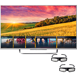 Smart TV 3D LED 55" Sony KDL-55W805B Full HD Wi-Fi Motionflow X-Reality Pro 480hz
