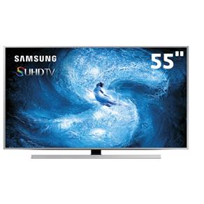 Smart TV 3D LED 55" Ultra HD 4K Samsung 55JS8500 com Connect Share Movie, Wi-Fi, Entradas HDMI e USB