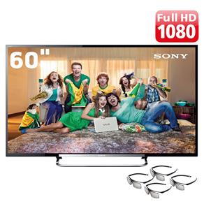 Smart TV 3D LED 60" Full HD Sony KDL-60R555A com Motionflow 240hz, Wi-Fi e 4 Óculos 3D