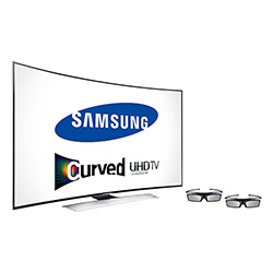 Smart TV 3D LED 78" Samsung UN78HU9000GXZD 4K Ultra HD 4 HDMI 3 USB 1440Hz