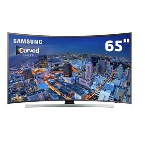 Smart TV 3D LED Curved 65" Ultra HD 4K Samsung 65JU7500 com Connect Share Movie, UHD Upscaling, Wi-Fi, Entradas HDMI e USB