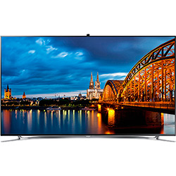 Smart TV 3D Samsung 65" LED Full HD 65F8000 - Smart Interaction Quad Core Wi-Fi 1 Óculos 3D