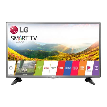 Smart TV 32" HD LG, Prata, 32LJ601C, Wi-Fi, USB