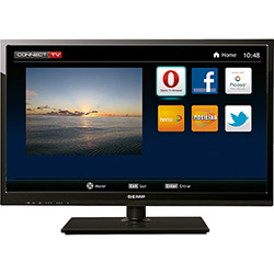 Smart TV LED 19'' Semp Toshiba LE1945i HD com Conversor Digital 1 HDMI 1 USB 60HZ 1 USB Internet Via Cabo