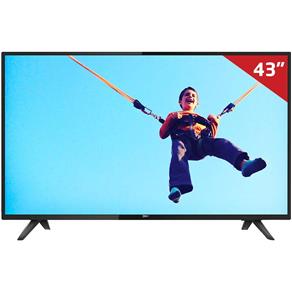 Smart TV LED 43" 43PFG5813 Philips, Full HD HDMI USB com Sistema SAPHI e Wi-Fi Integrado