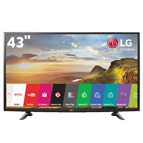 Smart TV LED 43" Full HD LG 43LH5700 com Painel IPS, Wi-Fi, Miracast, WiDi, Entradas HDMI e Entrada USB