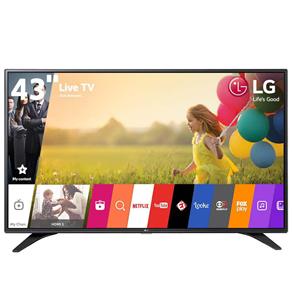 Smart TV LED 43" Full HD LG 43LH6000 com Sistema WebOS, Wi-Fi, Painel IPS, Entradas HDMI e USB