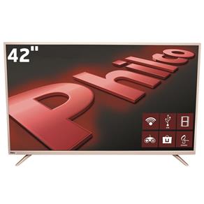 Smart TV LED 42" Full HD Philco PH42F10DSGWA com Android, Wi-Fi Integrado, ApToide, Som Surround, Midiacast, Entradas HDMI e USB