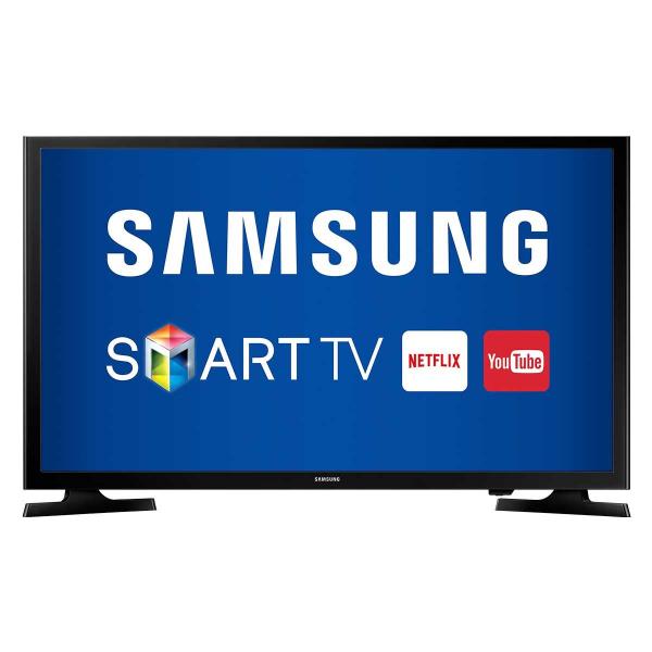 Smart TV LED 43" Full HD Samsung 43J5200 com Wi-Fi