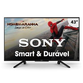 Smart TV LED 43" Full HD Sony BRAVIA KDL-43W665F com X-Reality Pro, Motionflow XR 240, X-Protection PRO, Wi-Fi, Radio FM, HDMI e USB