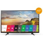 Smart TV LED 43” LG 43LH5700, Full HD, 2 HDMI, 1 USB, Wi-Fi Integrado