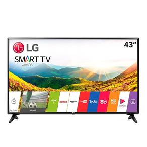 Smart TV LED 43" LG 43LJ551CBWZ, Full HD, USB, 2 HDMI, Modo Hotel, Wi-Fi