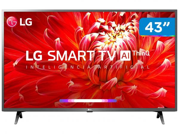 Tudo sobre 'Smart TV LED 43” LG 43LM6300PSB Full HD Wi-Fi - Inteligência Artificial 3 HDMI 2 USB'