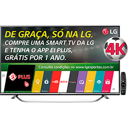 Smart TV LED 43" LG 43UF7700 Ultra HD 4K com Conversor Digital 3 HDMI 3 USB Wi-Fi